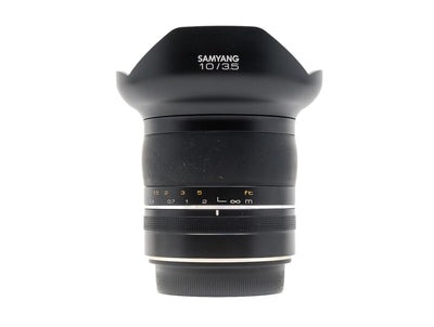 Samyang 10mm f/3.5 XP – Canon EF Anschluss