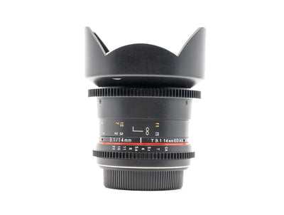 Samyang 14mm T3.1 ED AS IF UMC II - Canon EF Anschluss