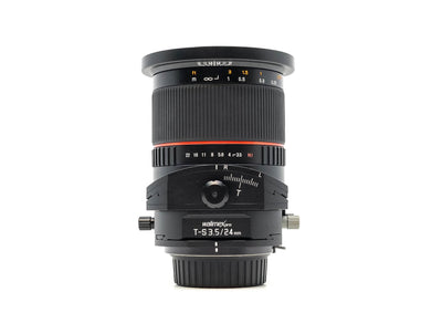 Walimex Pro 24mm f/3,5 Tilt-Shift - Monture Nikon