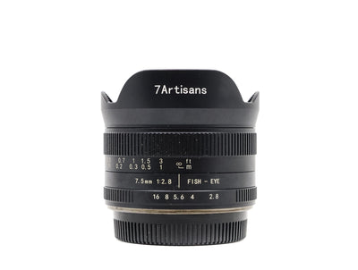7Artisans 7,5 mm f/2,8 II - Compatibile con Micro Quattro Terzi