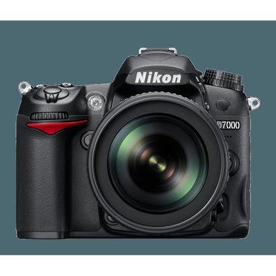 D7000 Spiegelreflexkamera - Schwarz + Nikon 18-55mm f/3.5-5.6G AF-S DX Nikkor VR Objektiv
