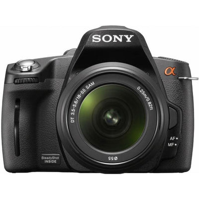 Sony Alpha DSLR-A290 - Schwarz + Sony DT 18-55mm f/3.5-5.6 SAM