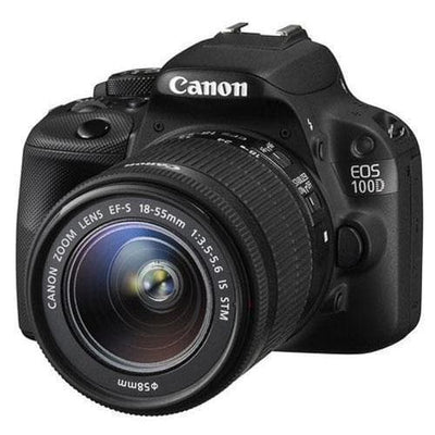 EOS 100D SLR - Schwarz + Canon EF-S 10-18mm 1:4,5-5,6 IS STM