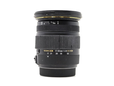 Sigma 17-50mm f/2.8 EX DC - Monture Sony A d'occasion