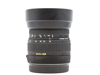 Sigma 18-50mm f/3.5-5.6 DC - Canon EF-S Anschluss