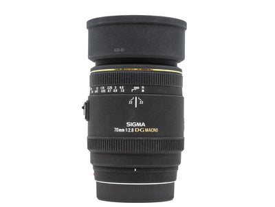 Sigma 70mm f/2.8 EX DG Macro - Montura Sony A de segunda mano