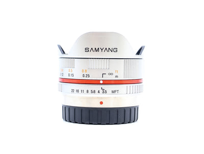 Samyang 7.5mm f/3.5 UMC Fisheye - Monture Micro Four Thirds