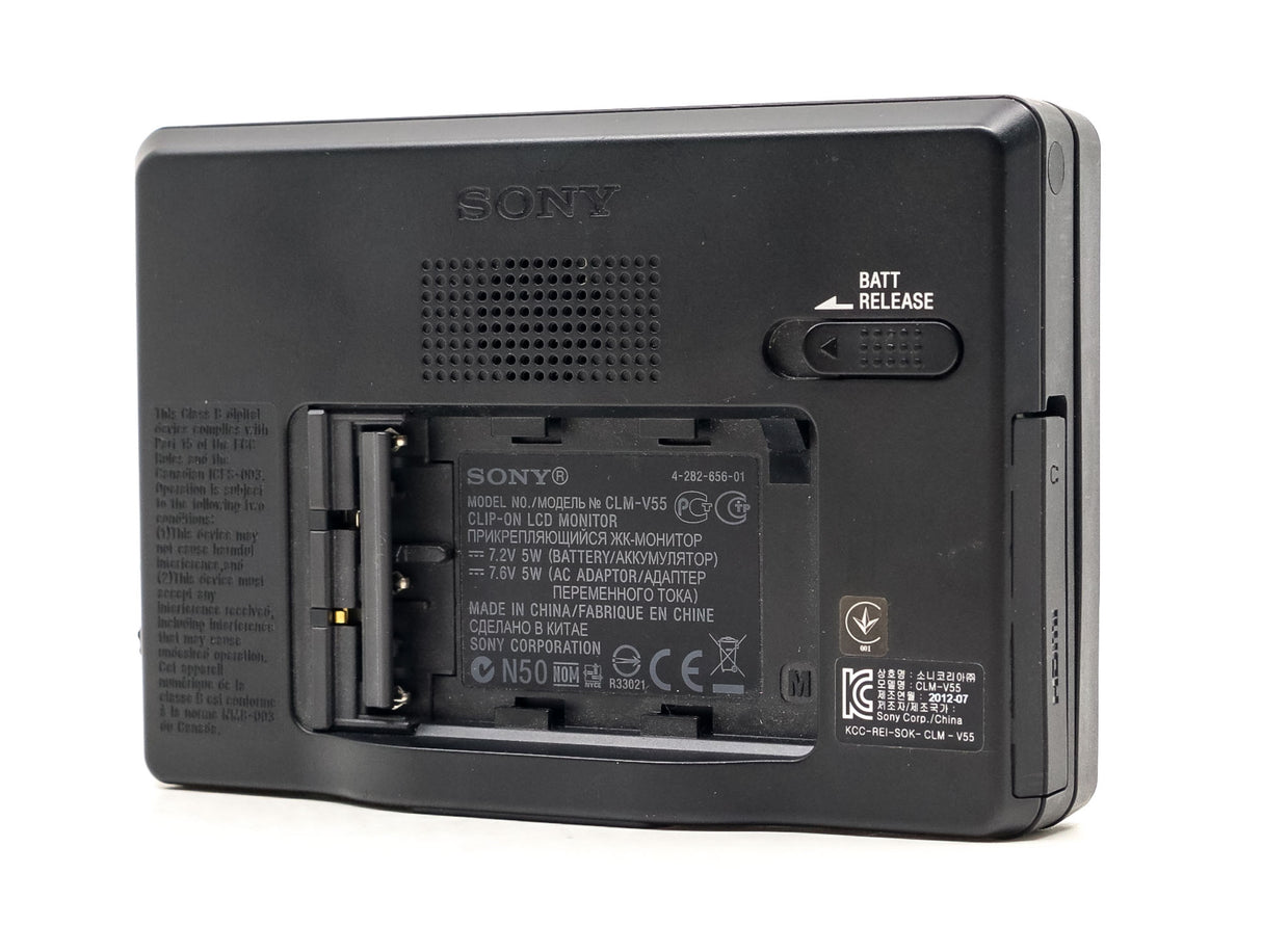 Monitor LCD a clip Sony CLM-V55