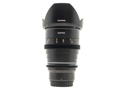 Samyang 24mm T1.5 Cine VDSLR MK2 – Sony FE Anschluss