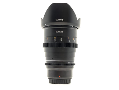 Samyang 24 mm T1.5 Cine VDSLR MK2 – Monture Sony FE