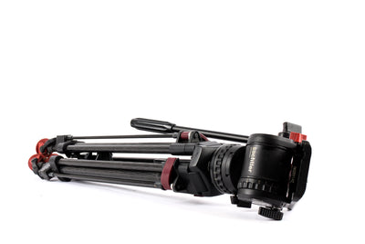 Sistema treppiede in fibra di carbonio Sachtler DV6 SB