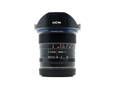 Venus Laowa 12mm f/2.8 Zero-D – Canon EF Anschluss