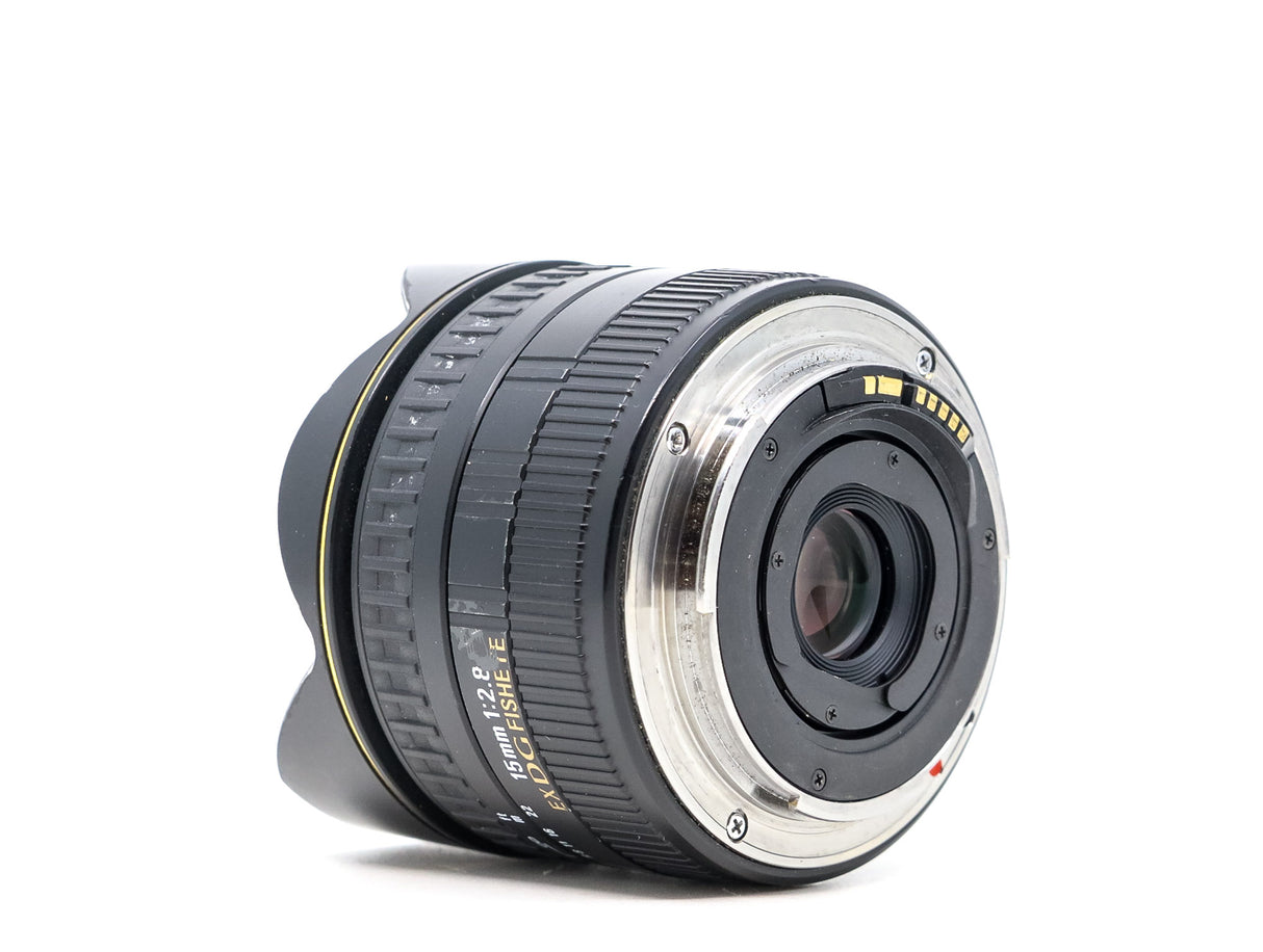 Sigma 15mm f/2.8 EX Fisheye - Compatibile con Canon EF