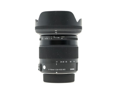 Sigma 17-70mm f/2.8-4 DC Macro OS HSM Contemporary – Nikon Anschluss