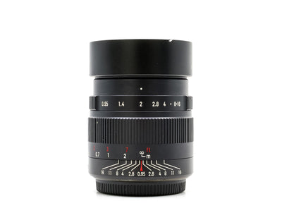 7Artisans 35mm f/0.95 - Compatibile con Micro Quattro Terzi