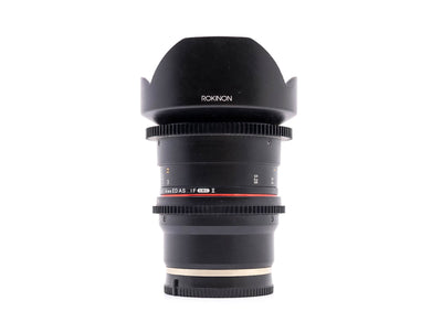 Rokinon 14mm T3.1 Cine DS – Sony FE Anschluss