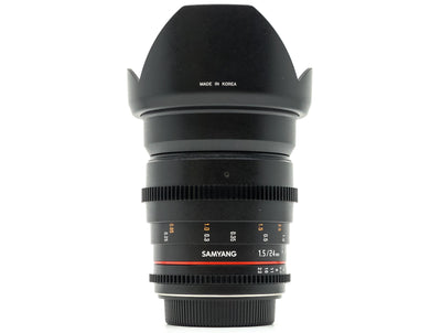 Samyang 24mm T1.5 ED AS UMC II Cine - Canon EF Anschluss