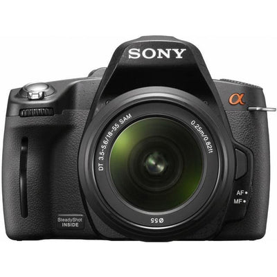 Sony Alpha DSLR-A390 - Schwarz + Sony DT 18-55mm f/3.5-5.6 SAM Objektiv
