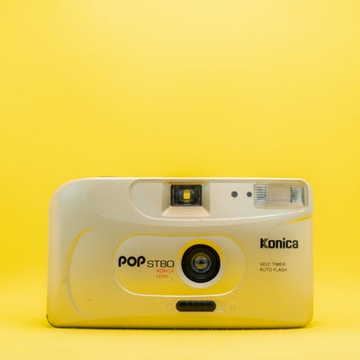 Konica POP ST80 - Fotocamera analogica compatta vintage da 35 mm