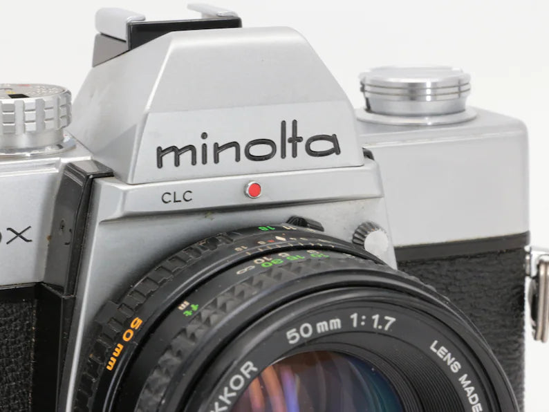 Minolta SrT100x - 35mm Film Camera w/ 50mm MD 1.7 | Vintage Analog Camera | Minolta