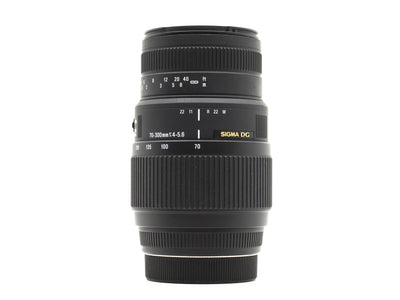 Sigma 70-300mm f/4-5.6 DG Macro - Monture Sony A