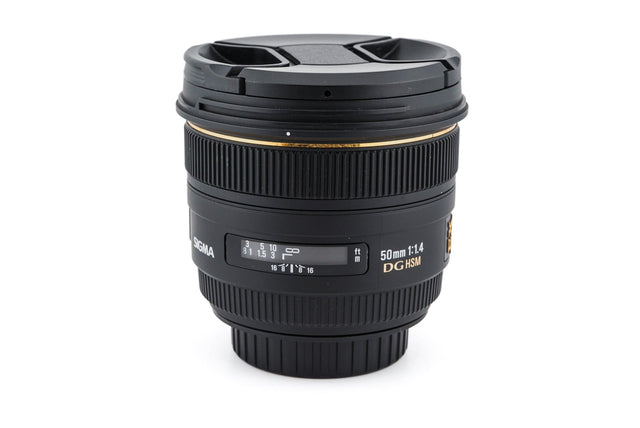 Sigma 50mm f1.4 EX DG HSM (Reacondicionado) - Negro de segunda mano en Camera Market