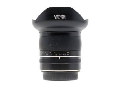 Samyang 10mm f/3.5 XP - Canon EF Anschluss