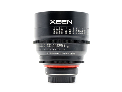 Rokinon XEEN 50mm T1.5 Cinéma - Monture Canon EF