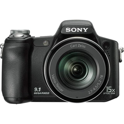 Cyber-shot DSC-H50 Compact Camera - Black + Sony Sony Vario-Tessar Lens 31-465 mm f/2.7-4.5 f/2.7-4.5 