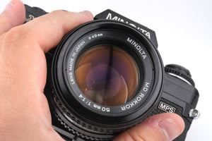 Minolta X-700 + 50mm f1.4 MD Rokkor 