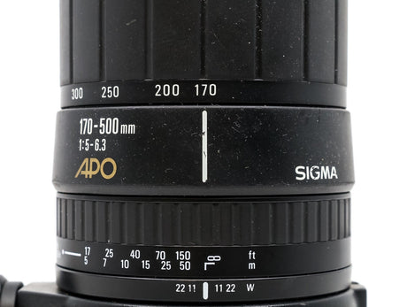 Sigma 170-500mm f/5-6.3 APO - Sony A Fit
