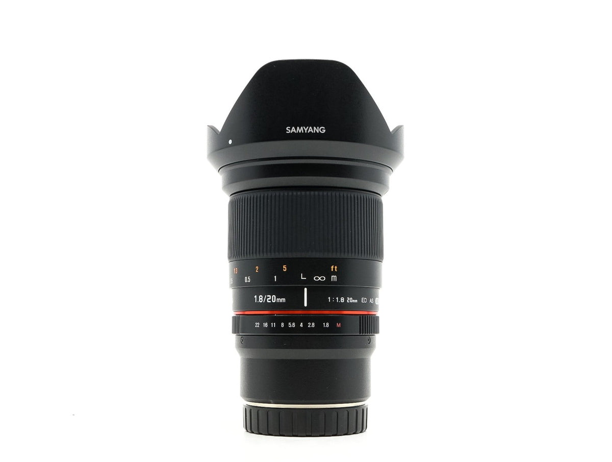 Samyang 20mm f/1.8 ED AS IF UMC - Canon EF-M Fit · Hauptbild