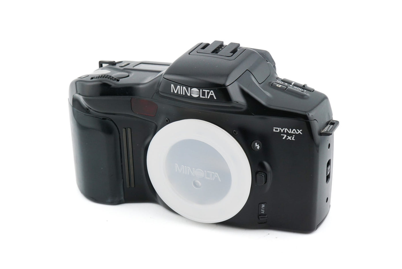 Minolta Dynax 7xi - Analoge 35mm SLR Kamera (Generalüberholt) Schwarz · Hauptbild