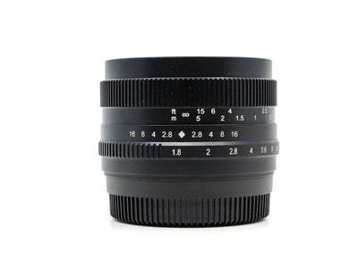 7Artisans 50mm f/1.8 - Fujifilm X Fit 