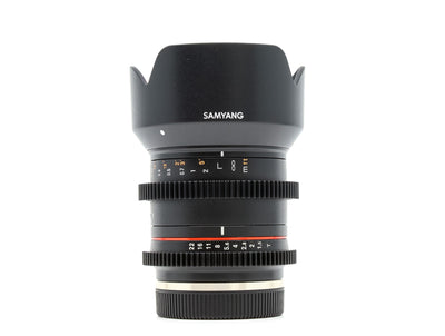 Samyang 21mm T1.5 Cine ED AS UMC CS – Sony E Anschluss