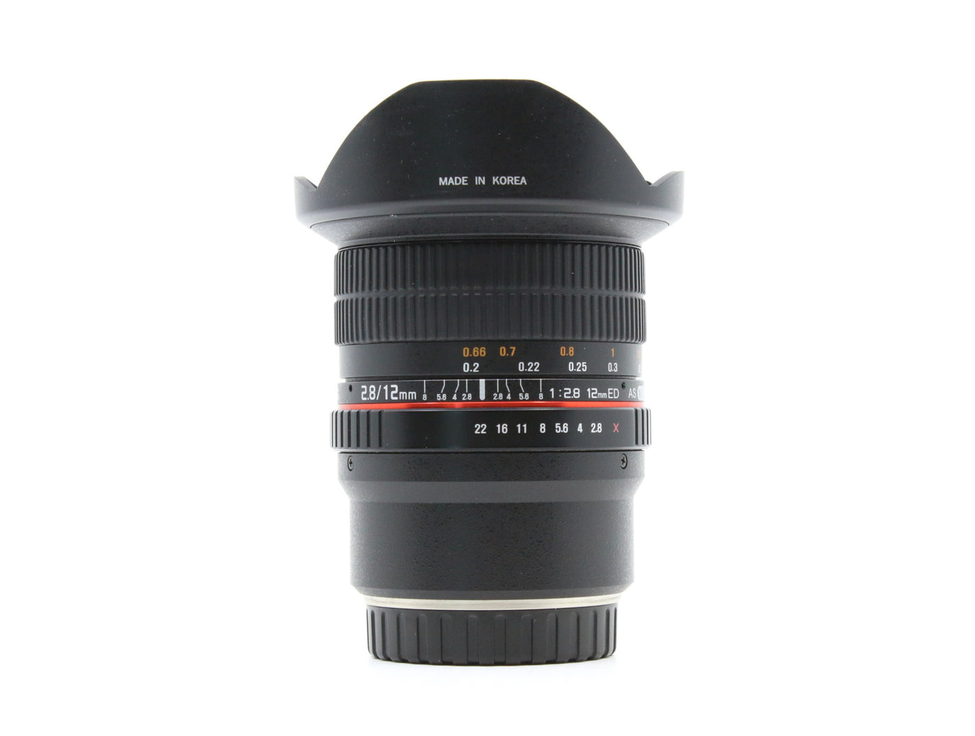 Samyang 12mm f/2.8 ED AS NCS Fisheye – Fujifilm X Anschluss · main image