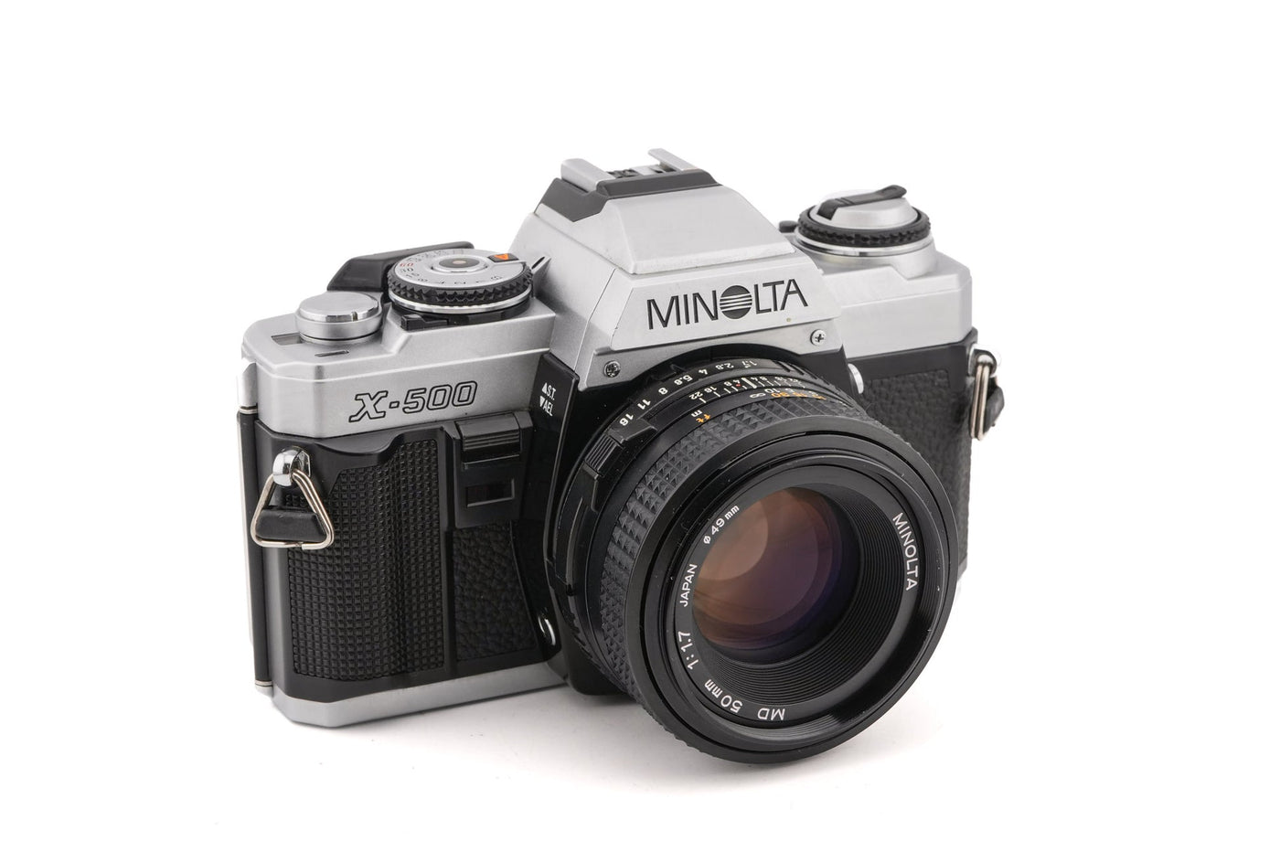 Minolta X-500 + 50mm f1.7 MD  · main image