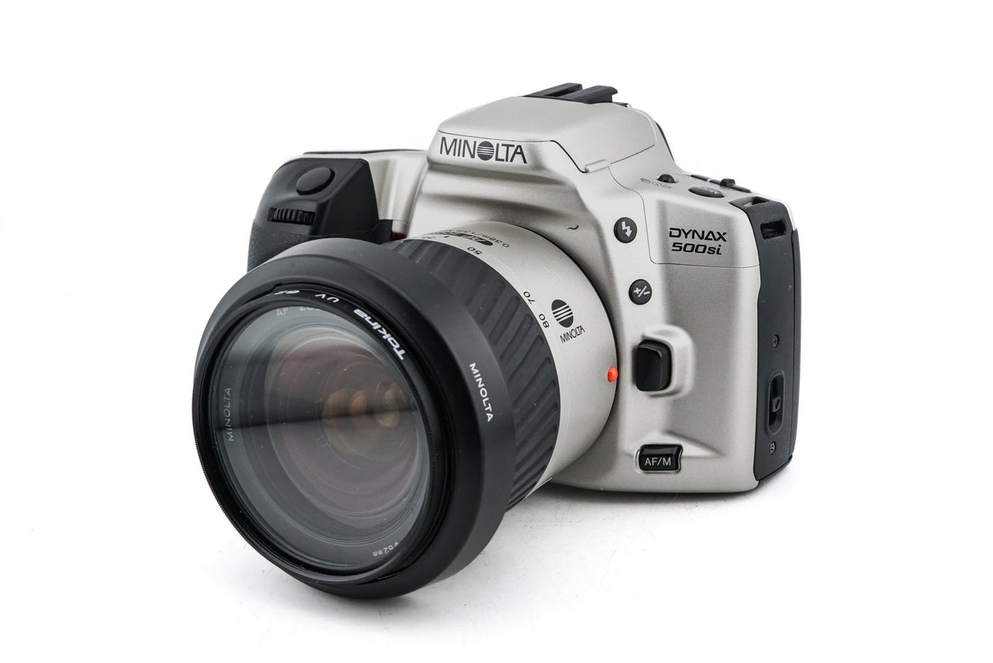 Minolta Dynax 500si + 28-80mm f3.5-5.6 AF Zoom Macro D (Generalüberholt) · Hauptbild