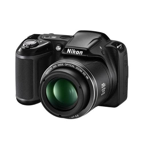 Fotocamera compatta Coolpix L320 - Nera + Nikon Nikkor 26X Zoom ottico grandangolare ED VR 22,5-585 mm f/3,1-5,9 f/3,1-5,9  · immagine principale