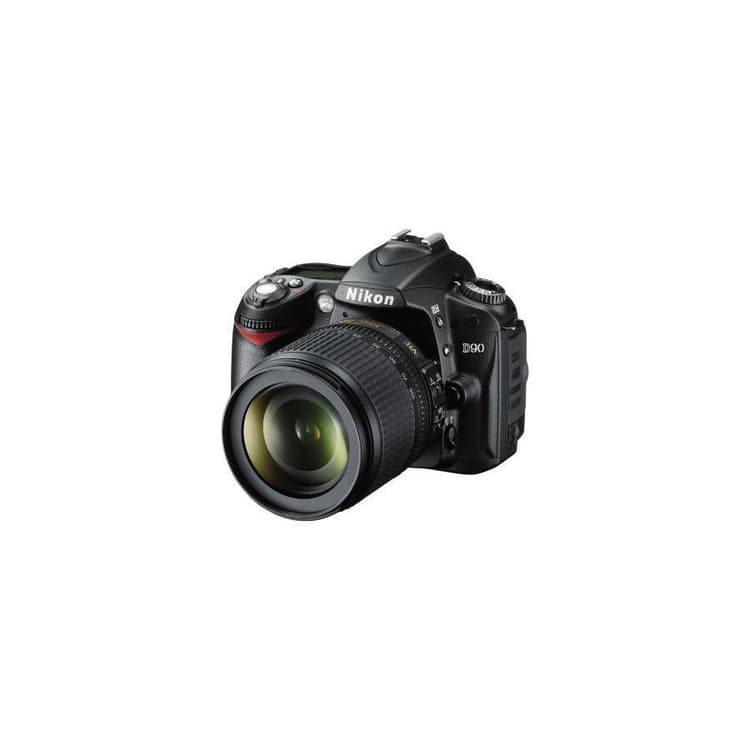 D90 SLR - Nero + Nikon AF-S DX Nikkor 18-55mm f/3.5-5.6G VR f/3.5-5.6  · immagine principale