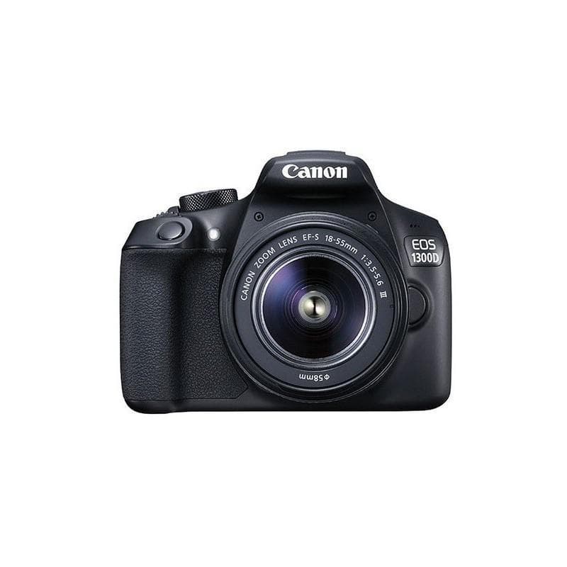 EOS 1300D SLR - Nero + Canon EF-S 18-55mm f/3.5-5.6 III f/3.5-5.6  · immagine principale