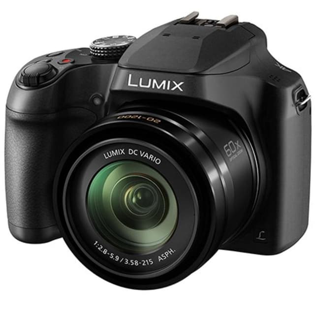 Lumix DC-FZ80 Bridge Camera - Black + Lumix Lumix DC Vario ASPH 20-1200 mm f/2.8-5.9 f/2.8-5.9  · main image
