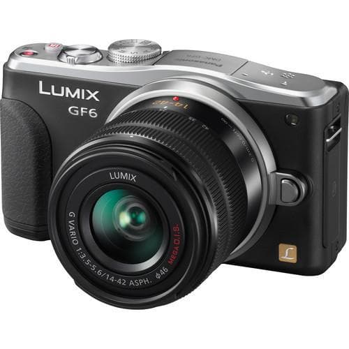 Lumix DMC-GF6X - Black + Panasonic Lumix G Vario 14-42mm f/3.5-5.6 II ASPH Mega OIS f/3.5-5.6  · main image