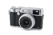 Fujifilm X100T - Cámara compacta de 16.3 MP (Sensor X-Trans CMOS II, procesador EXR II, Pantalla de 3", vídeo Full HD, WiFi, 