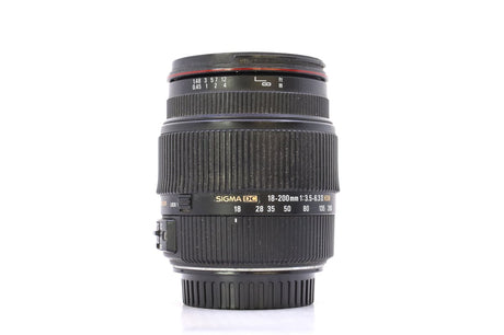 Sigma 18-200mm f/3.5-6.3 DC OS HSM II - Compatibile con Canon EF-S 