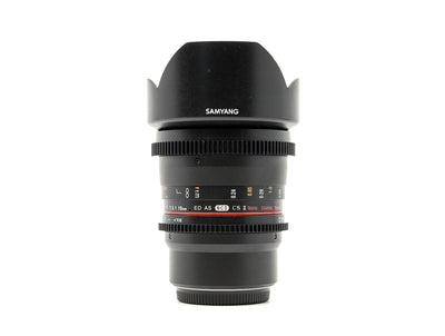 Samyang 10mm T3.1 Cine VDSLR ED AS NCS CS II - Monture Micro Four Thirds