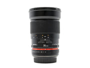 Walimex Pro 35mm f/1.4 AS UMC - Canon EF Fit de segunda mano en Camera Market