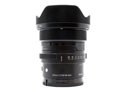 Sigma 20mm F/1,4 DG DN ART - Monture Sony FE