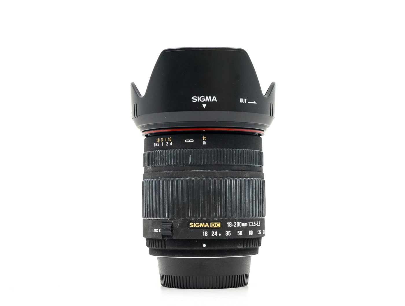Sigma 18-200 mm f/3,5-6,3 DC - Monture Nikon · image principale