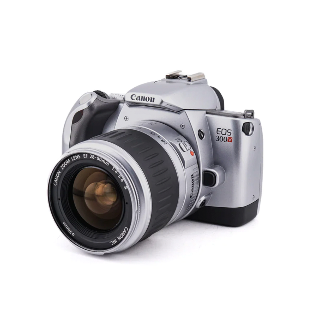 Canon EOS 300V + 28-90mm f/4-5.6 II - Vintage Analog SLR Camera  · main image